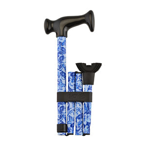 NOVA QT30 Folding Cane With Mini Quad Tip