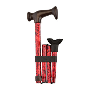 NOVA QT30 Folding Cane With Mini Quad Tip