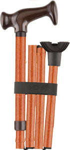 NOVA QT30 Folding Cane With Mini Quad Tip