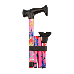 NOVA QT30 Folding Cane With Mini Quad Tip