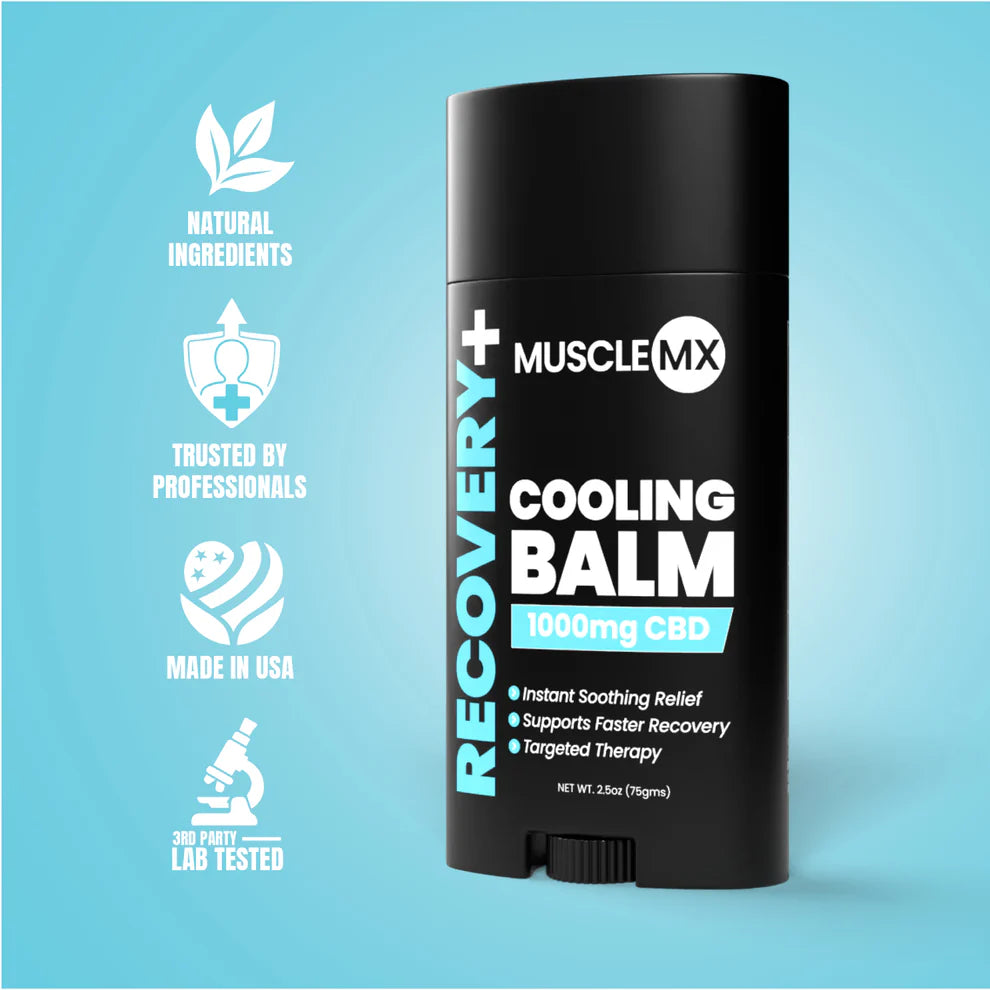 Muscle MX Recovery Cooling CBD Balm