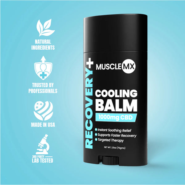 Muscle MX Recovery Cooling CBD Balm