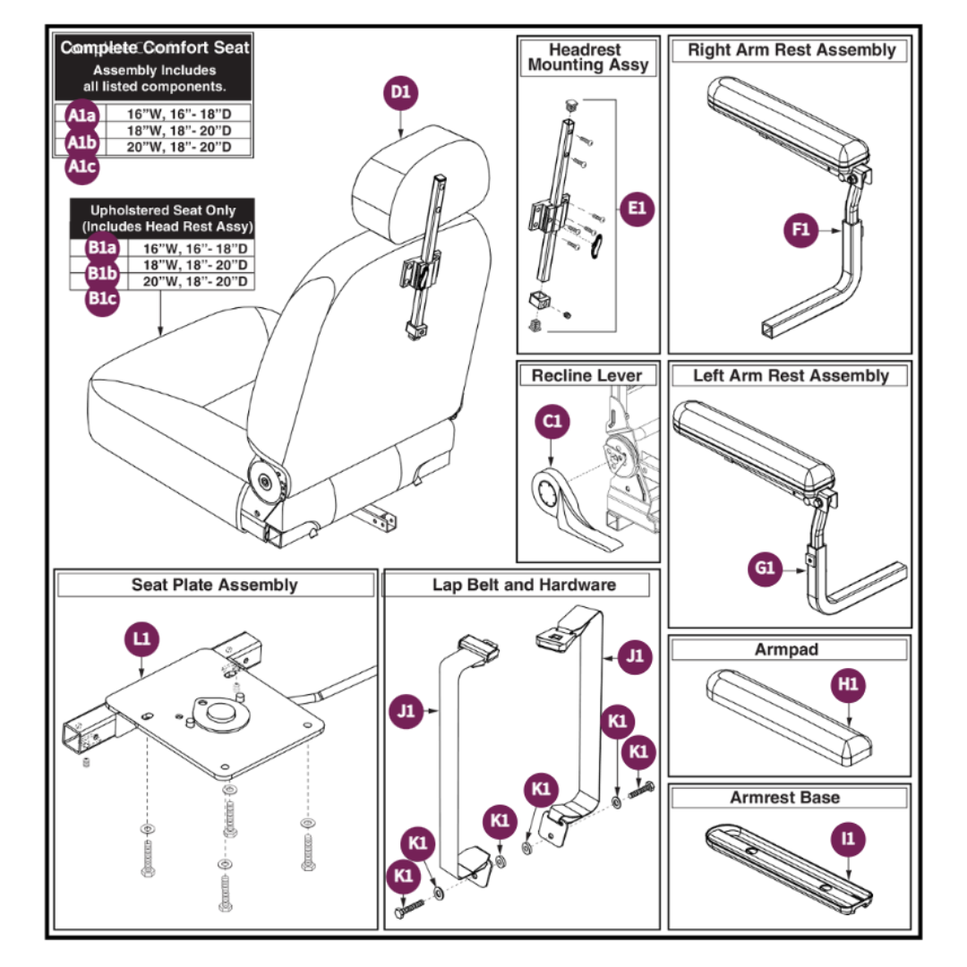 Pride Mobility SET132395