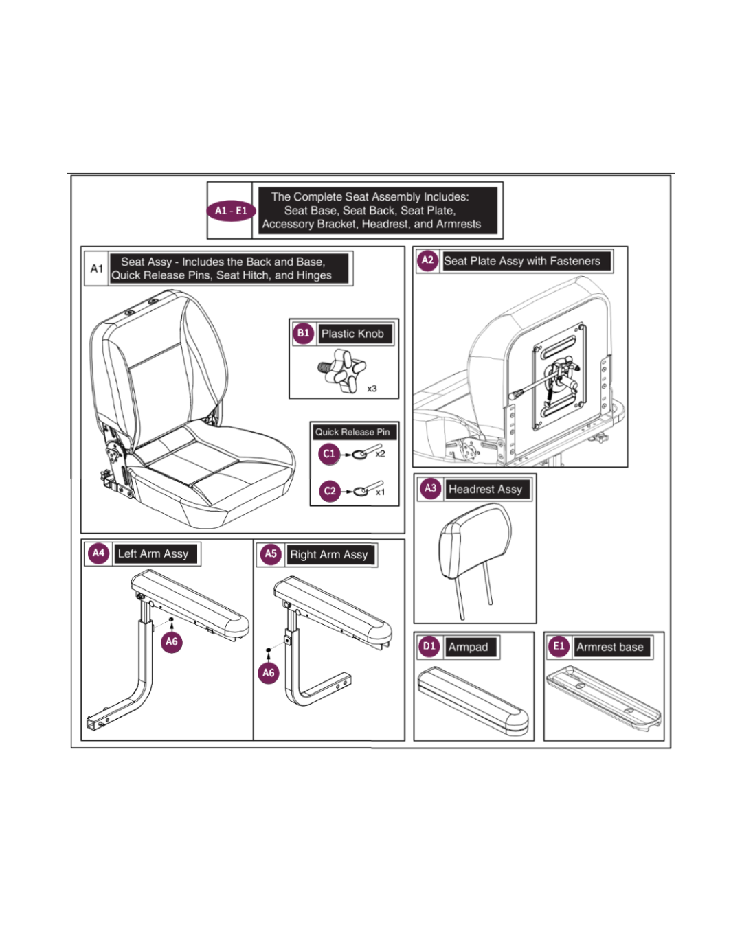 Pride Mobility SET151622