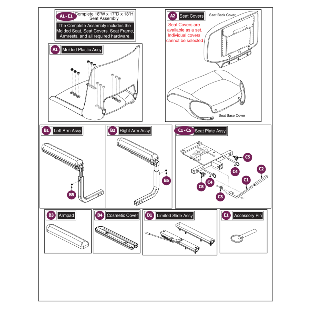 Pride Mobility SPGRAW1010