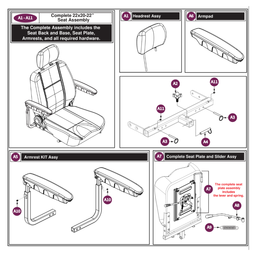 Pride Mobility SET2200730