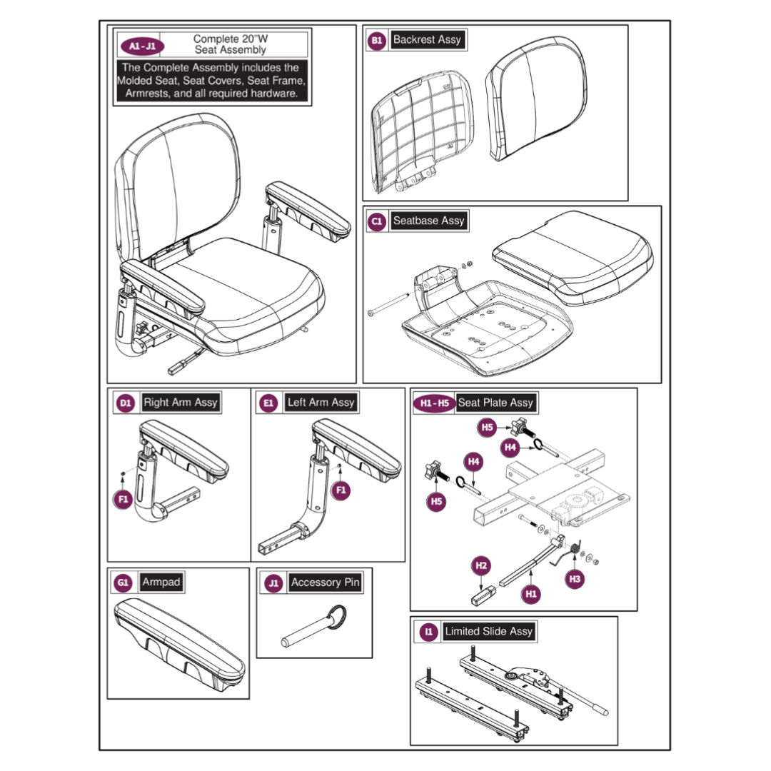 Pride Mobility SET2300048