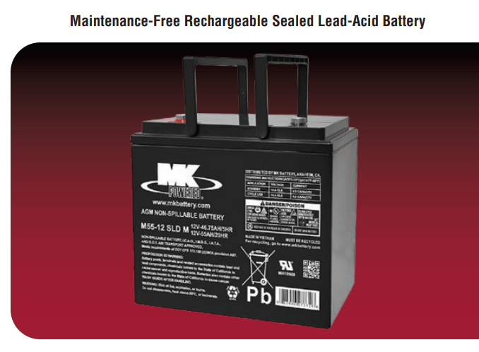 MK BATTERY M55-12 SLD M (12V 55Ah)