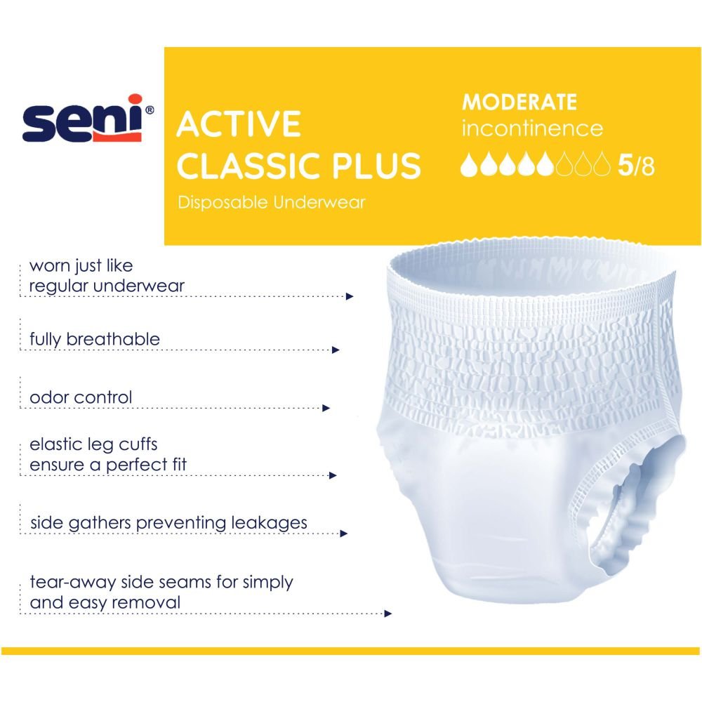 Seni Active Classic Plus Underwear