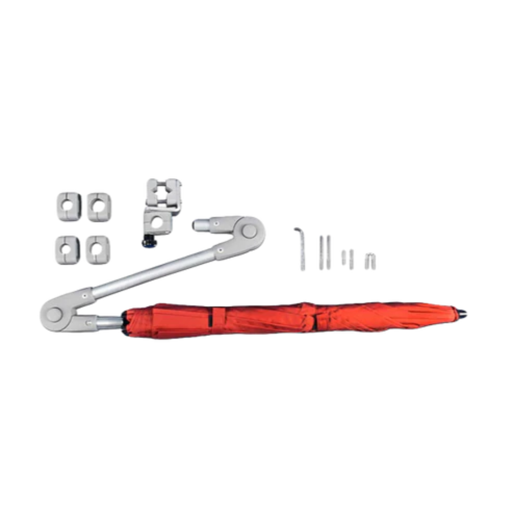 Rolko Red Umbrella For Walkers/Wheelchairs/Scooter