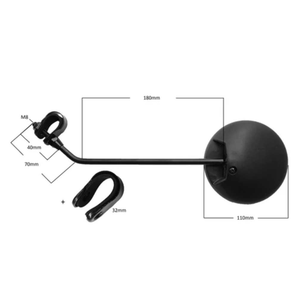 Rolko Scooter Mirror