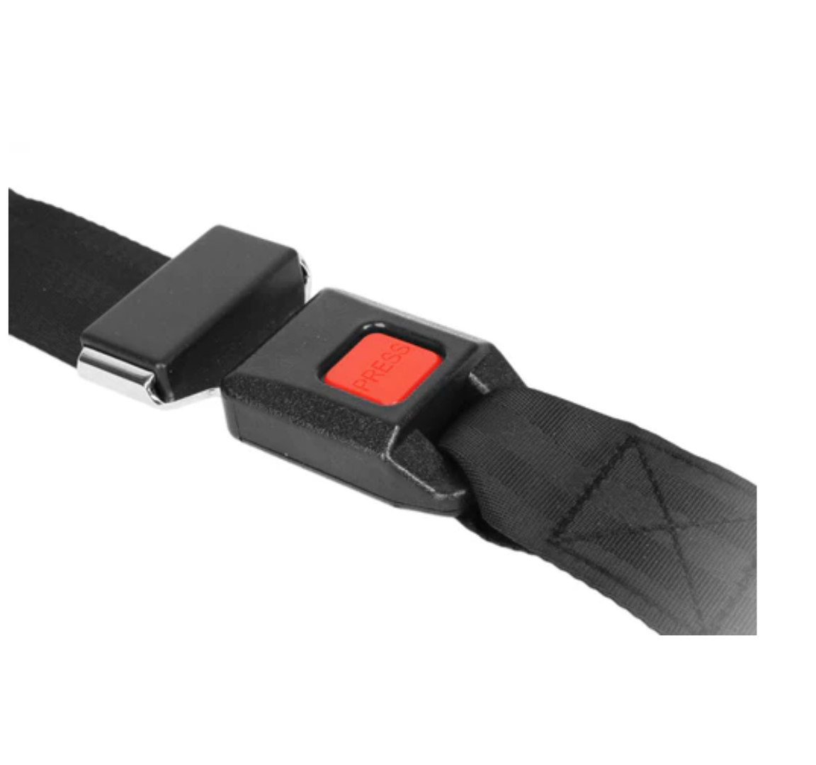 Rolko 63" Positioning Belt Push Button For Manual Chairs 1.6" Wide