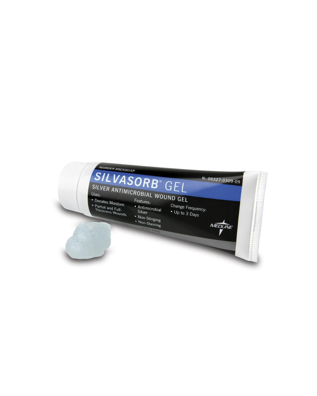 SilvaSorb Silver Antimicrobial Wound Gel - 1.5 oz