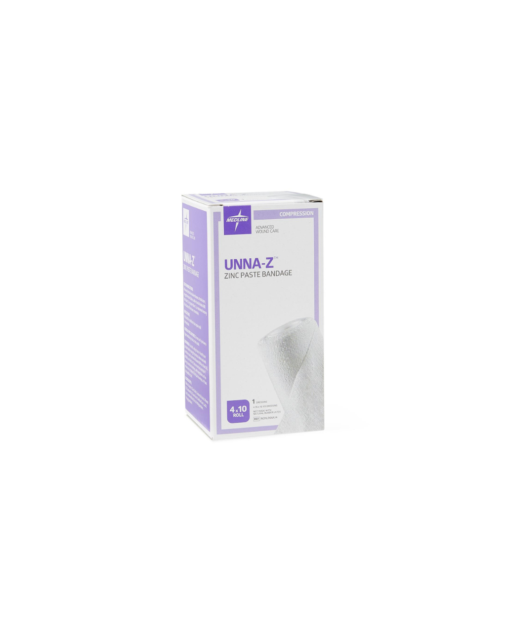 Unna-Z Zinc Oxide Compression Bandage - 4" x 10 yd