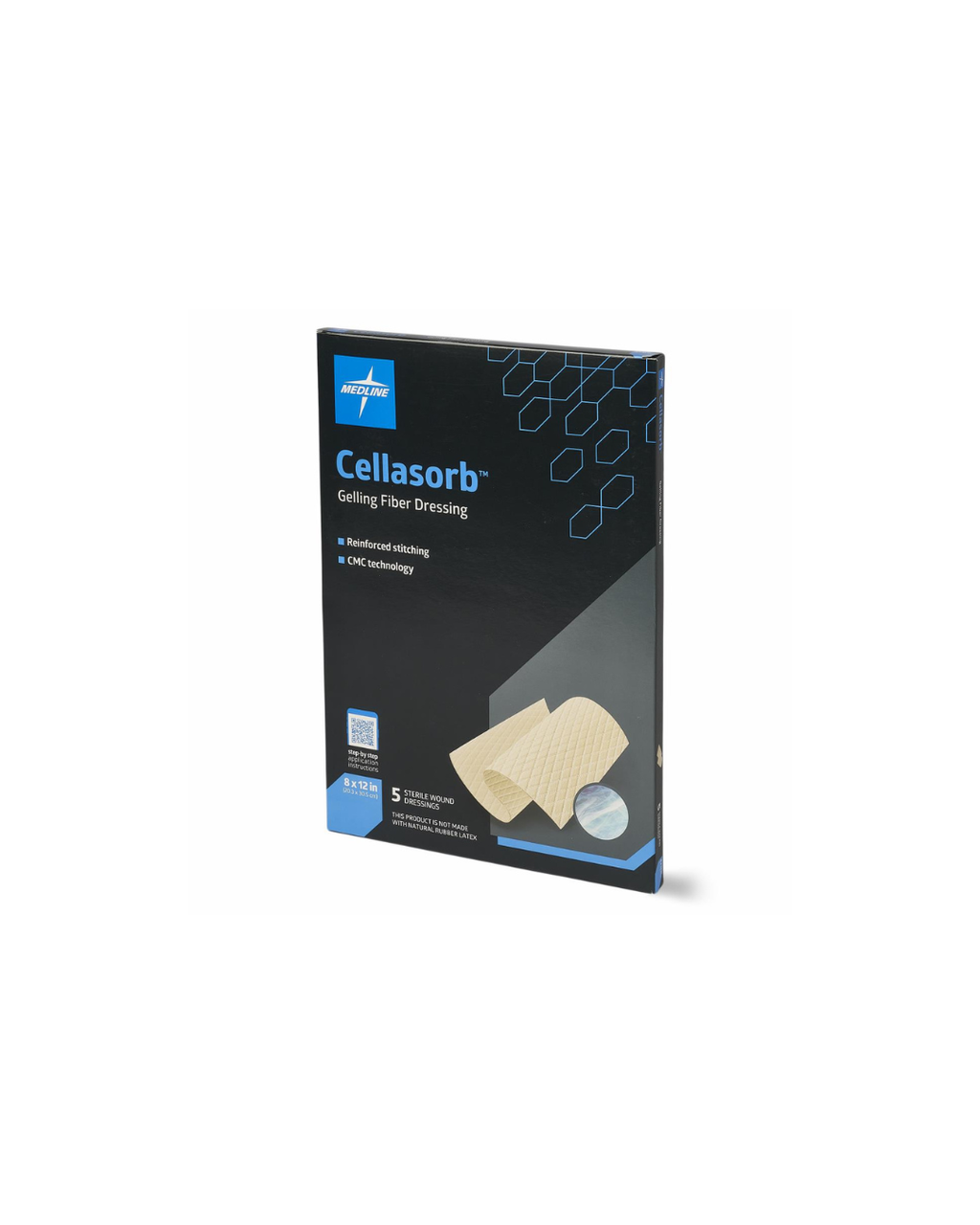 Cellasorb CMC Gelling Fiber Wound Dressings - 8" x 12"