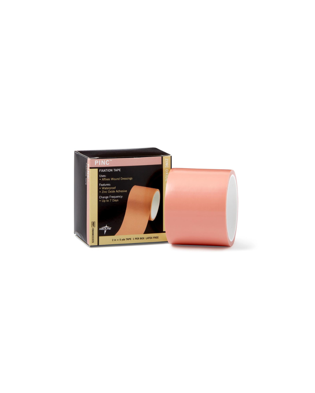 Pinc Zinc Oxide Fixation Tape - 2" x 5 yd