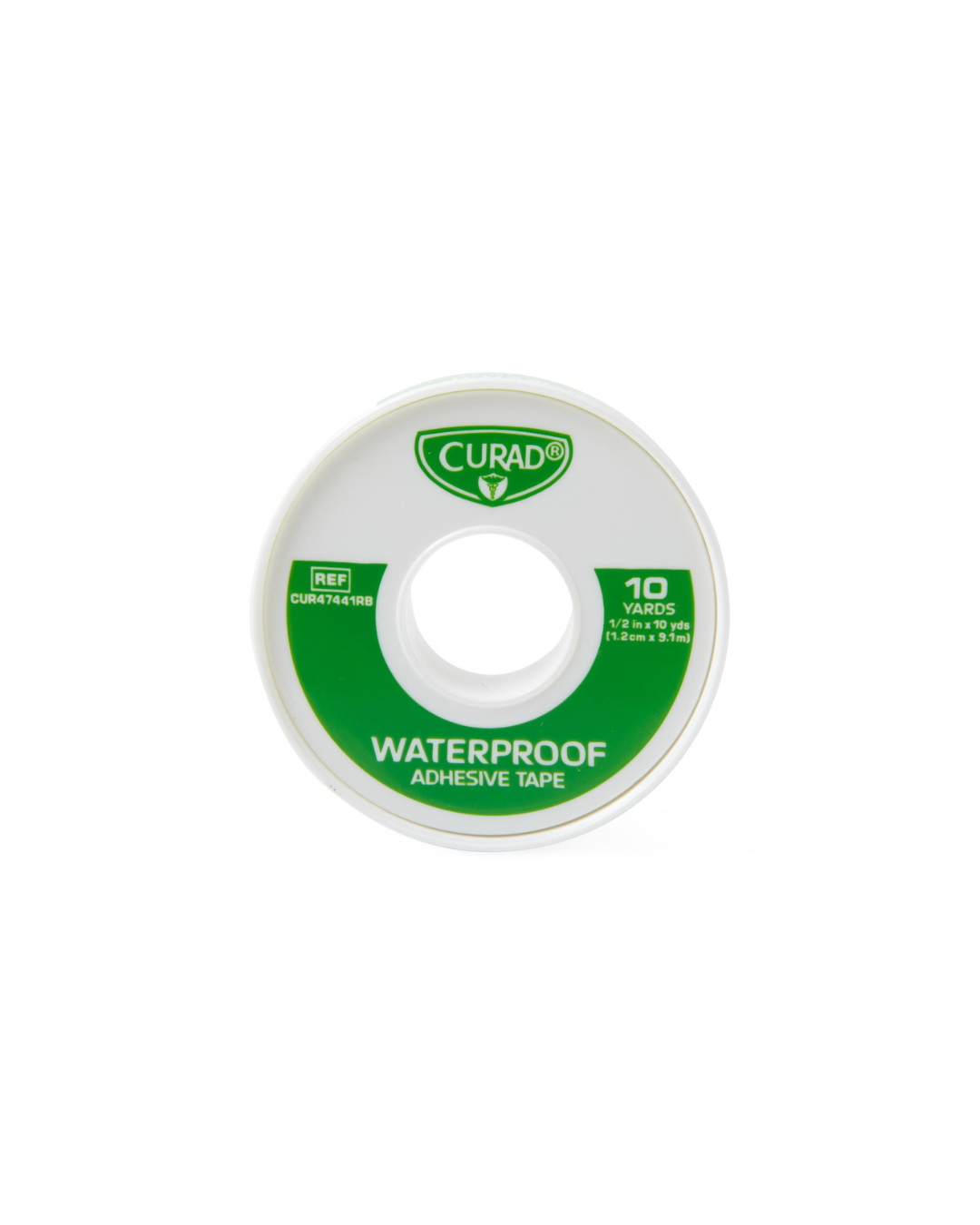 CURAD Waterproof Adhesive Tape - 1/2" x 10 yd