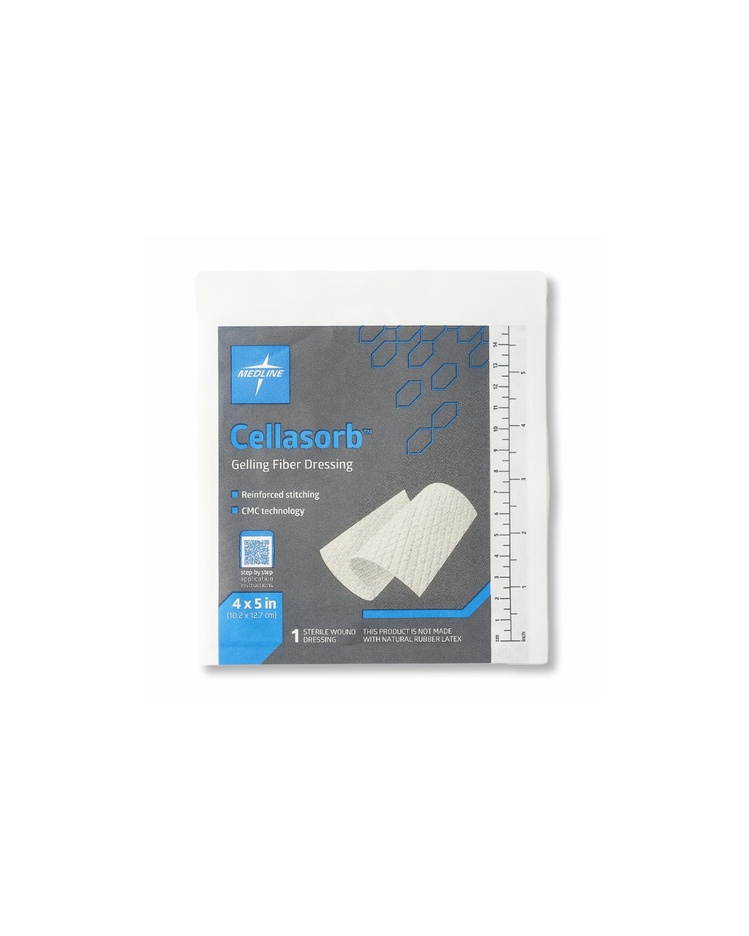 Cellasorb CMC Gelling Fiber Wound Dressings - 4" x 5"