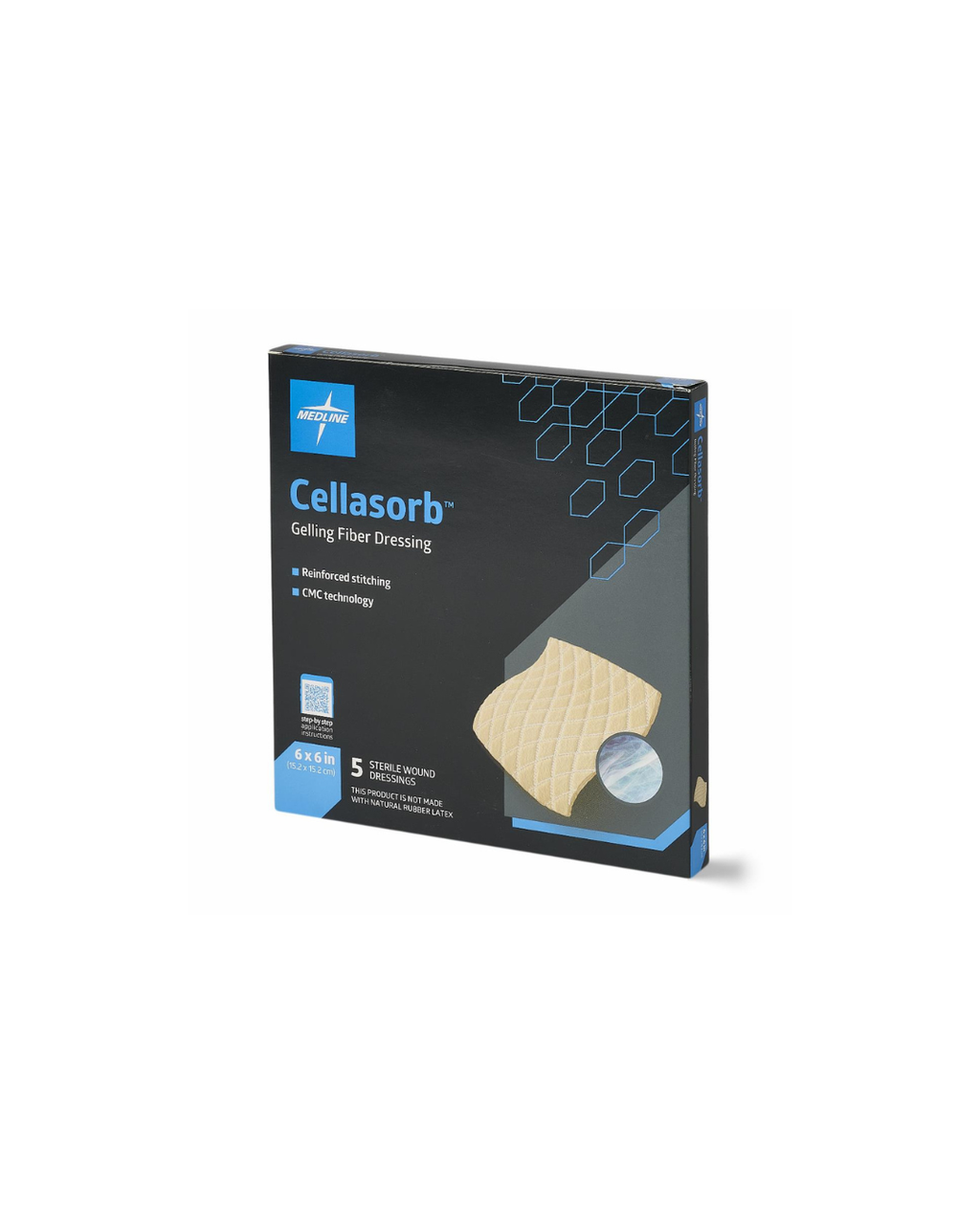 Cellasorb CMC Gelling Fiber Wound Dressings - 6" x 6"