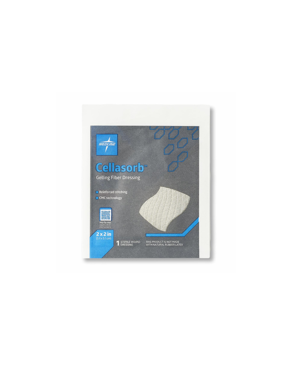 Cellasorb CMC Gelling Fiber Wound Dressings - 2" x 2"