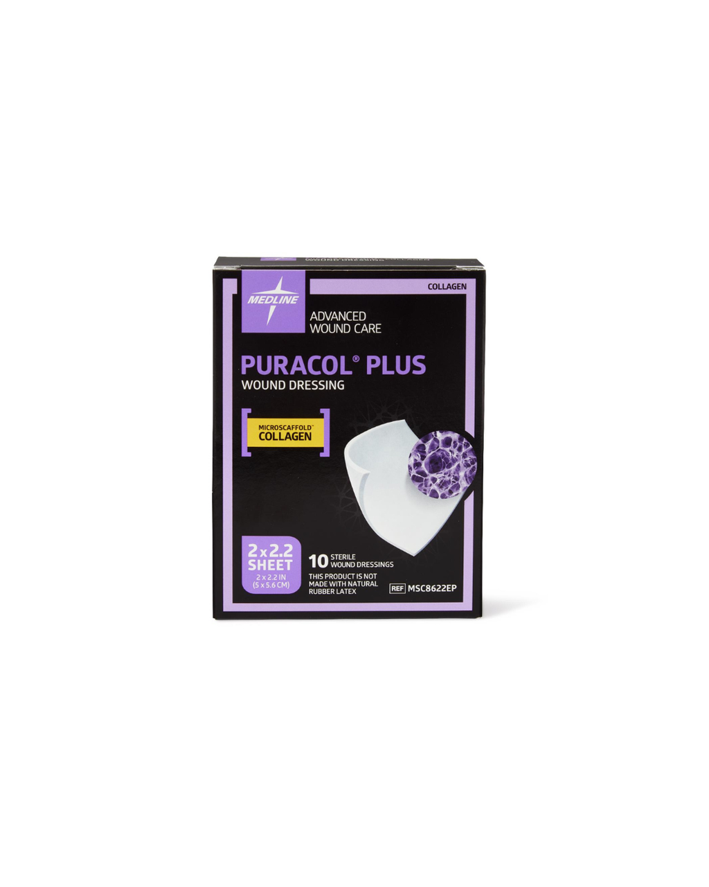 Puracol Plus Collagen Wound Dressing - 2" x 2.25"