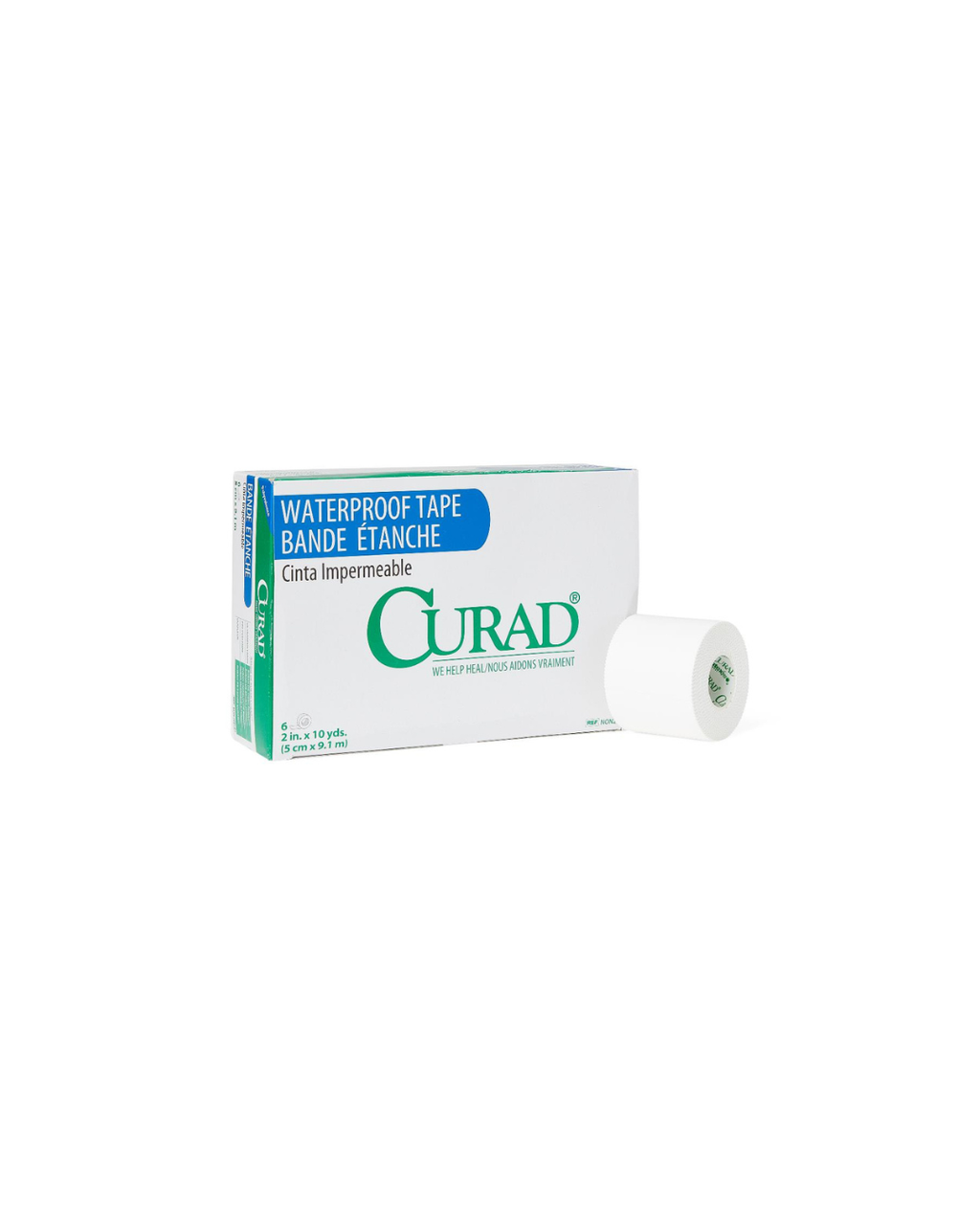 CURAD Waterproof Adhesive Tape - 2" x 10 yd