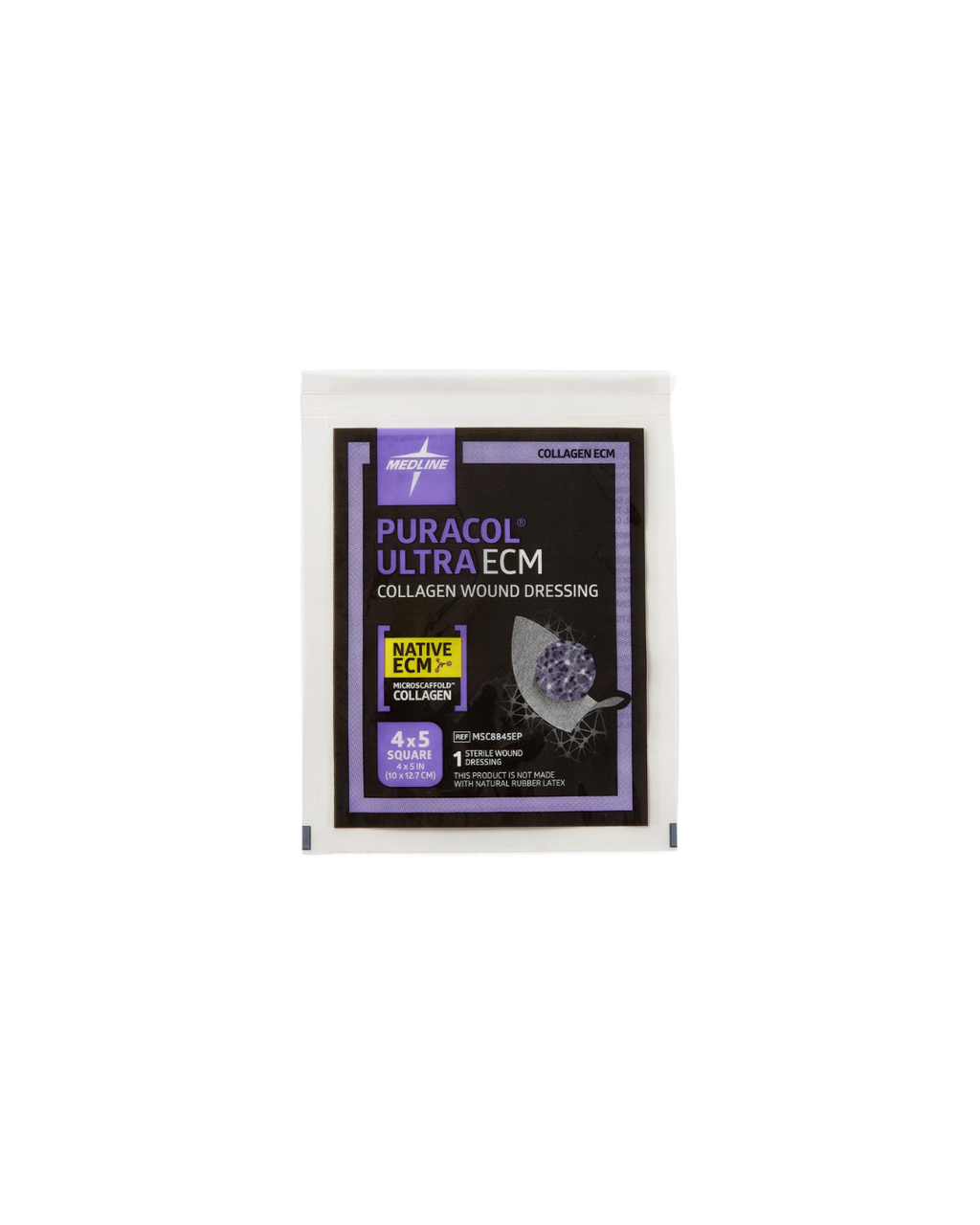Puracol Ultra ECM Collagen Wound Dressing - 4" x 5"