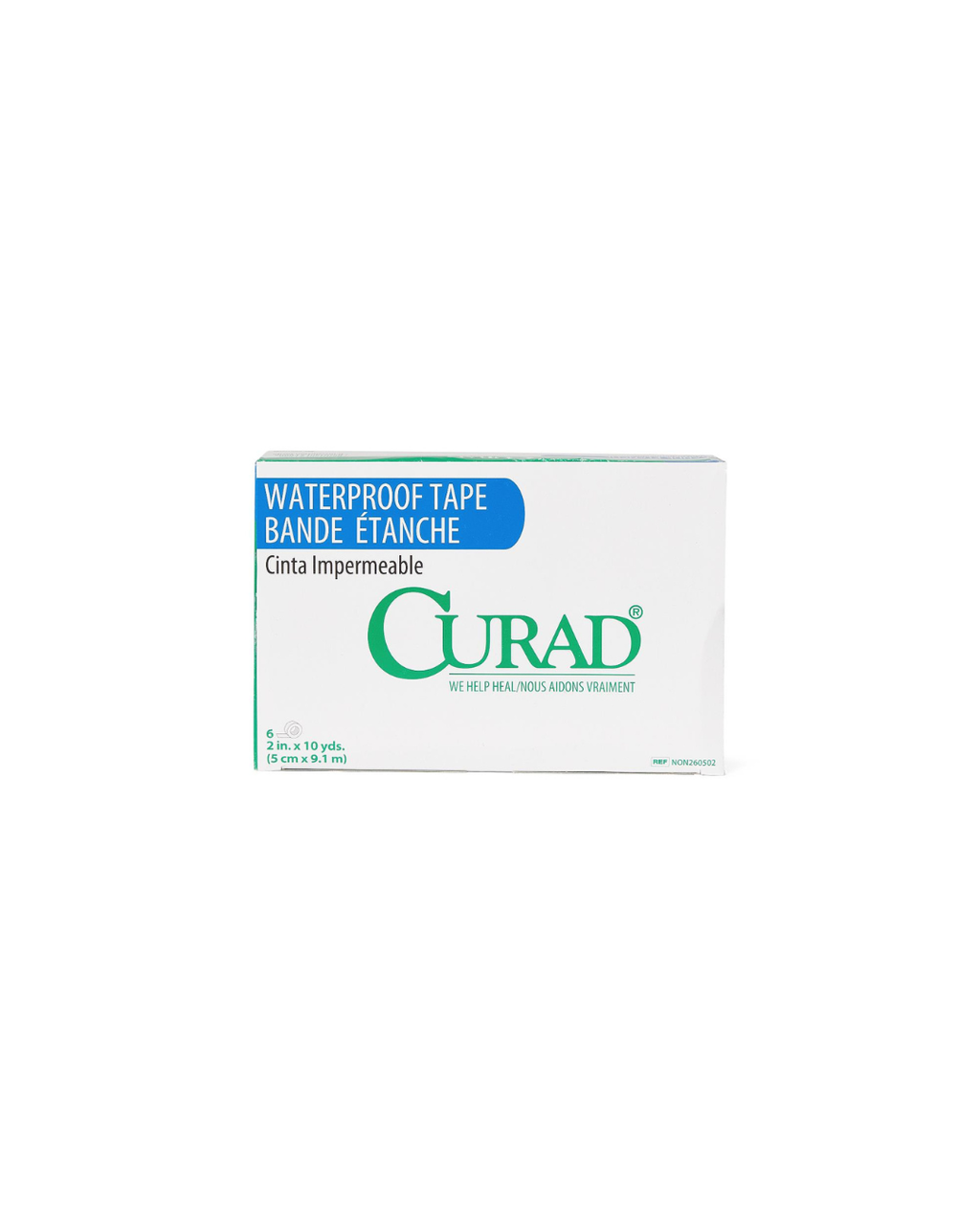 CURAD Waterproof Adhesive Tape - 2" x 10 yd