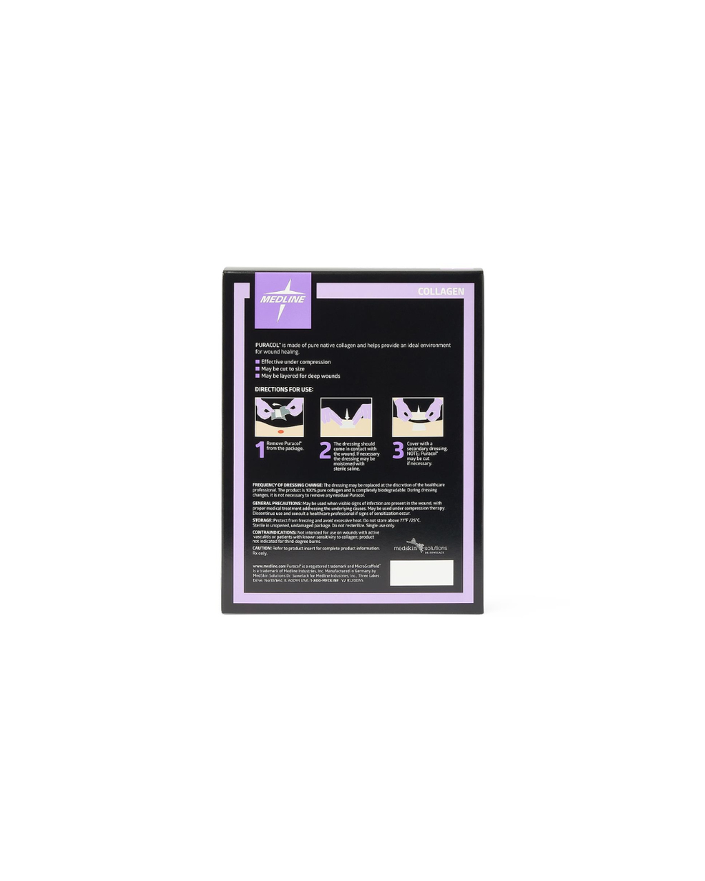 Puracol Collagen Wound Dressing - 4" x 4.25"