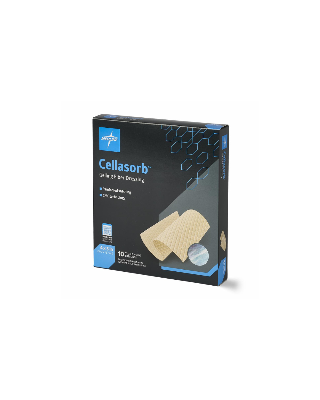 Cellasorb CMC Gelling Fiber Wound Dressings - 4" x 5"