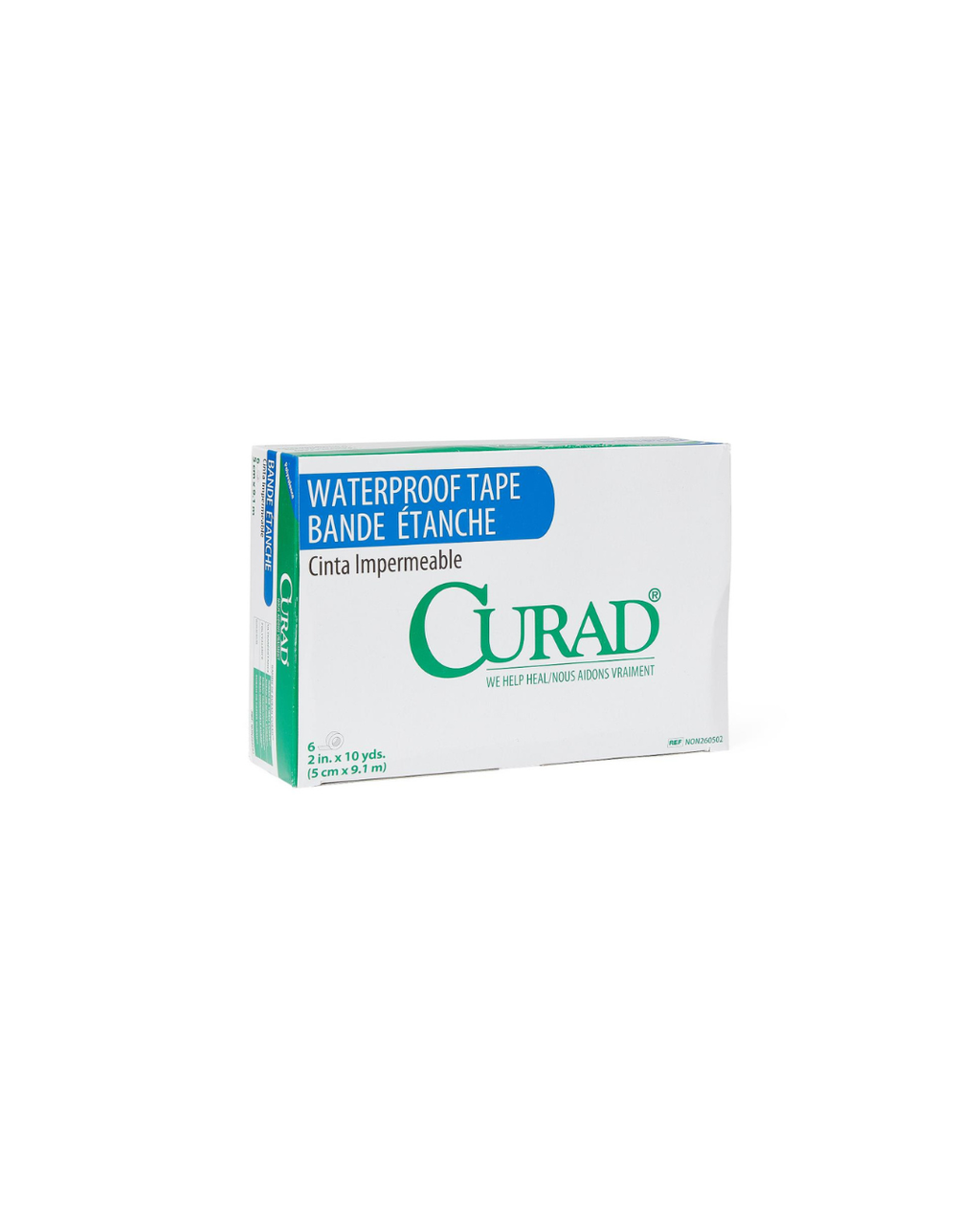 CURAD Waterproof Adhesive Tape - 2" x 10 yd