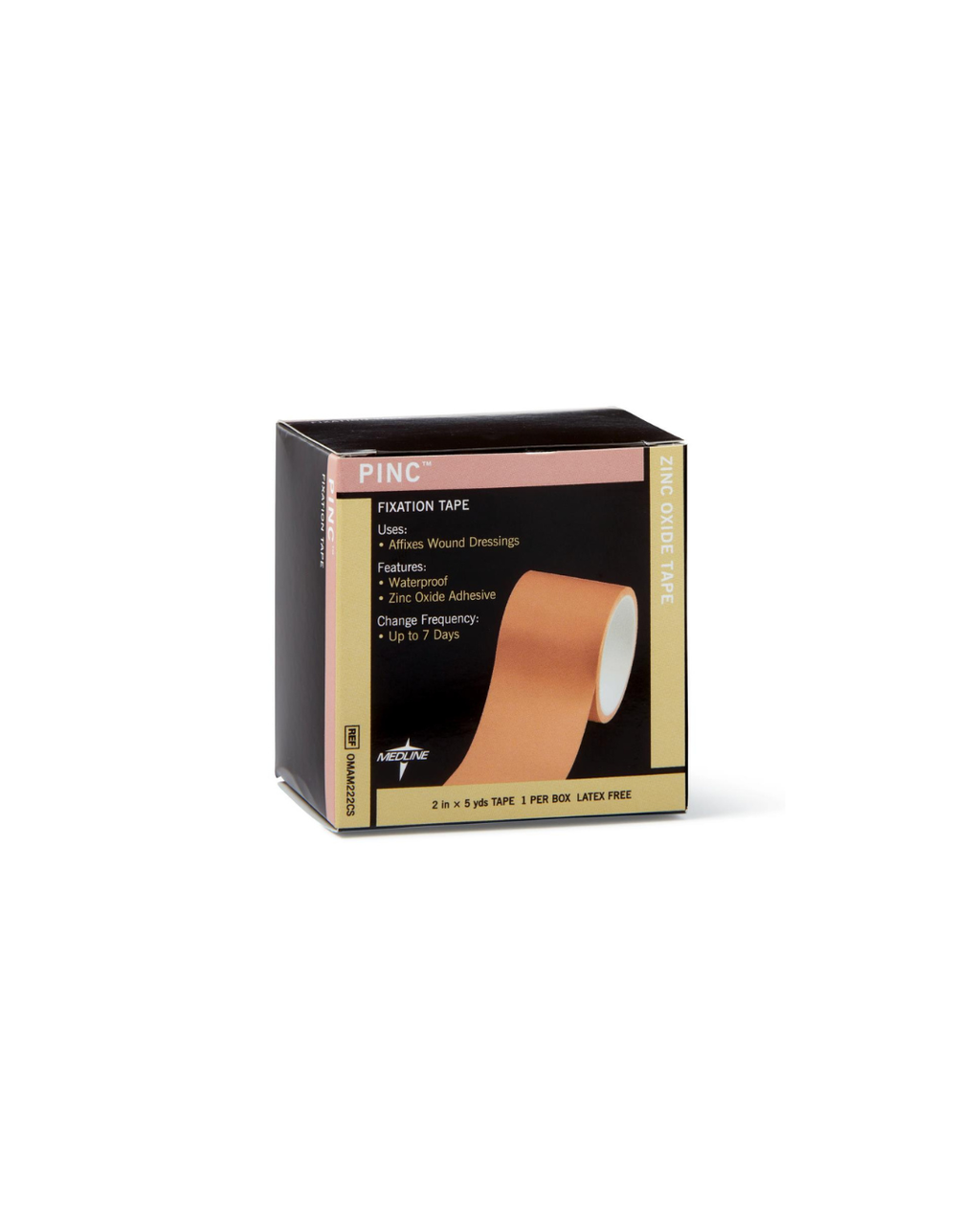 Pinc Zinc Oxide Fixation Tape - 2" x 5 yd