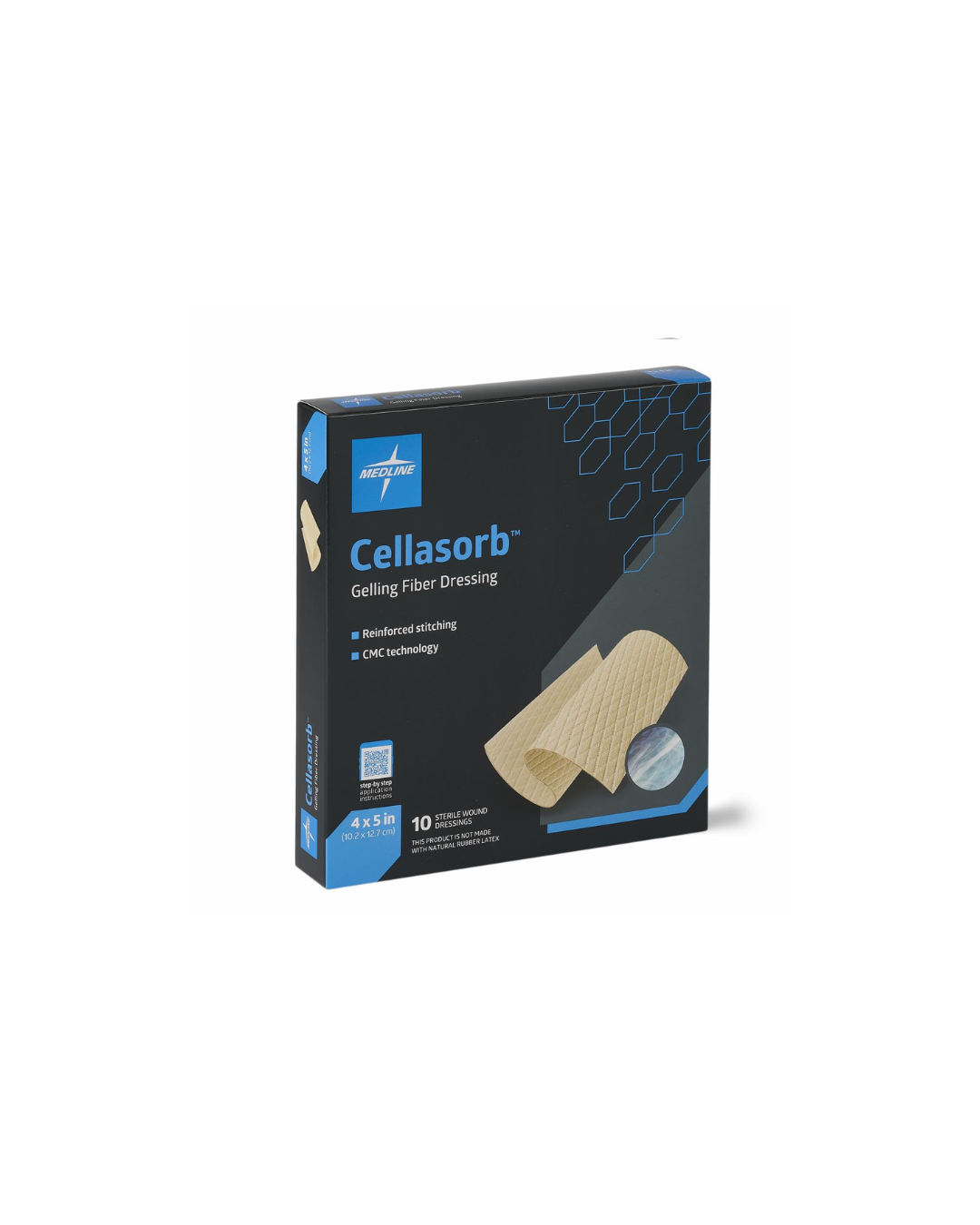 Cellasorb CMC Gelling Fiber Wound Dressings - 4" x 5"