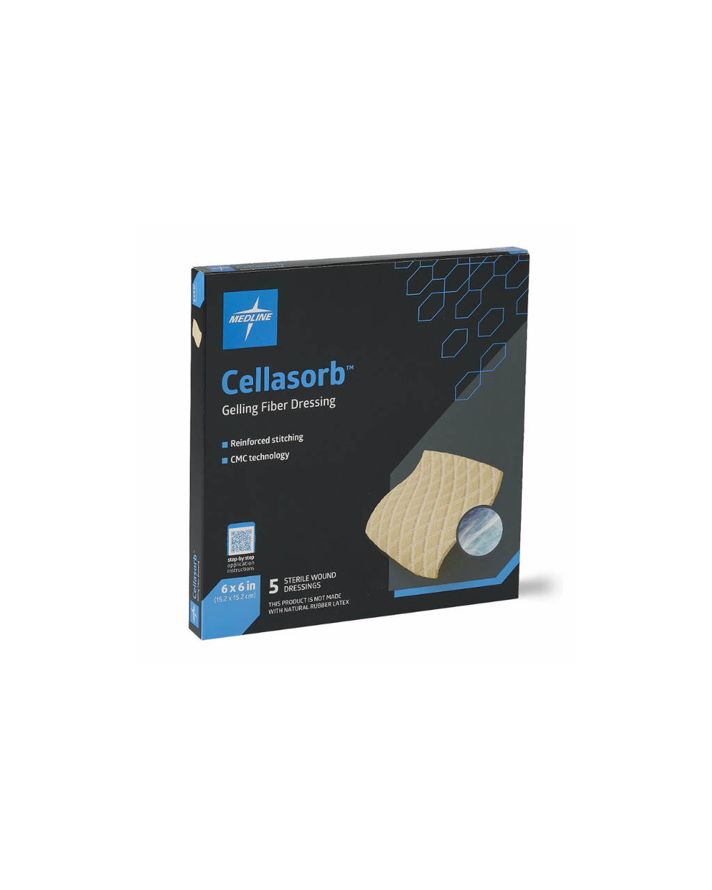 Cellasorb CMC Gelling Fiber Wound Dressings - 6" x 6"