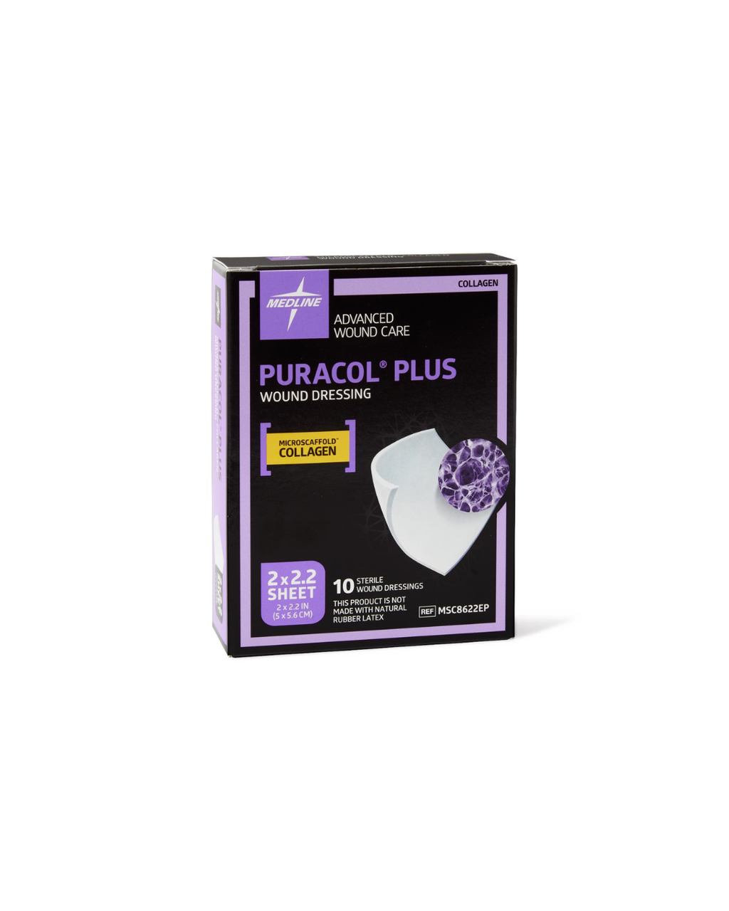 Puracol Plus Collagen Wound Dressing - 2" x 2.25"