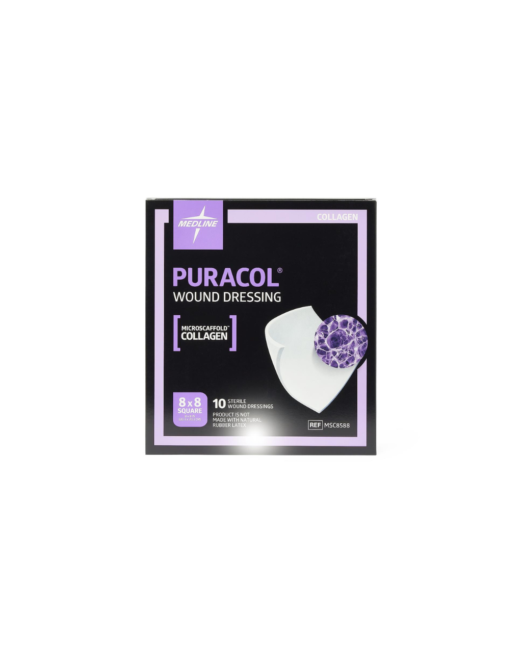 Puracol Collagen Wound Dressing - 8" x 8"