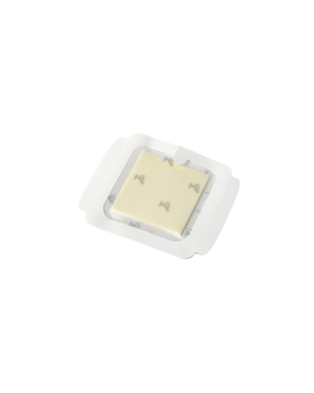 Optifoam AG+ Silver Wound Dressing in Educational Packaging - 4" x 4"