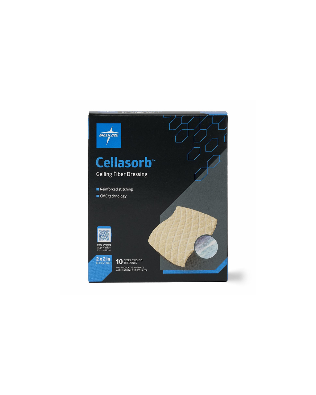 Cellasorb CMC Gelling Fiber Wound Dressings - 2" x 2"