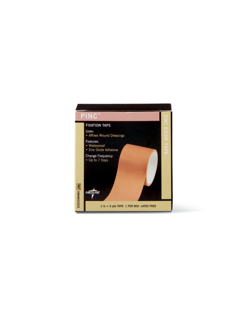 Pinc Zinc Oxide Fixation Tape - 2" x 5 yd