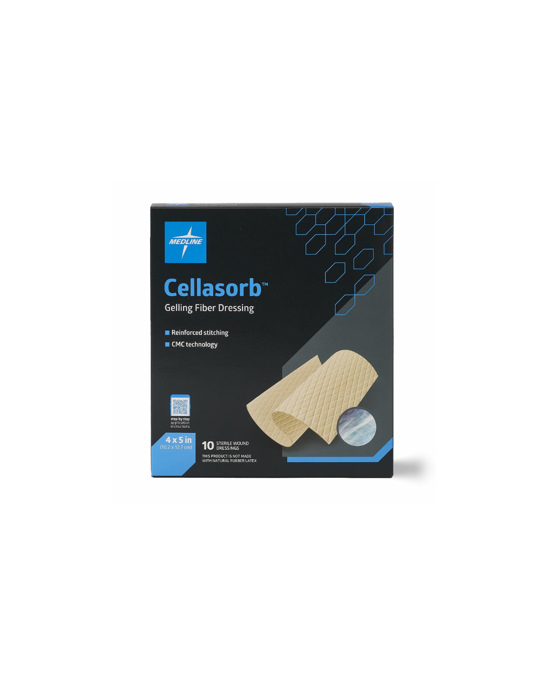 Cellasorb CMC Gelling Fiber Wound Dressings - 4" x 5"