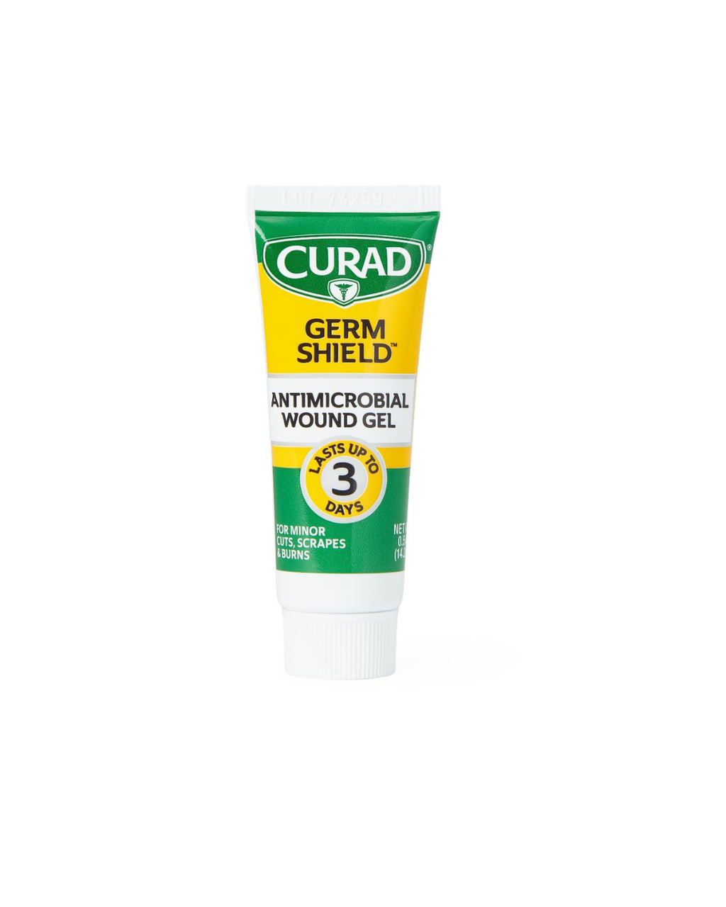 CURAD Germ Shield Antimicrobial Wound Gel -  0.5 oz