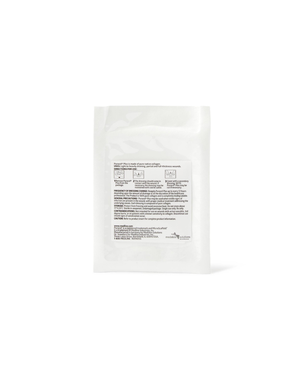 Puracol Plus Collagen Wound Dressing - 2" x 2.25"