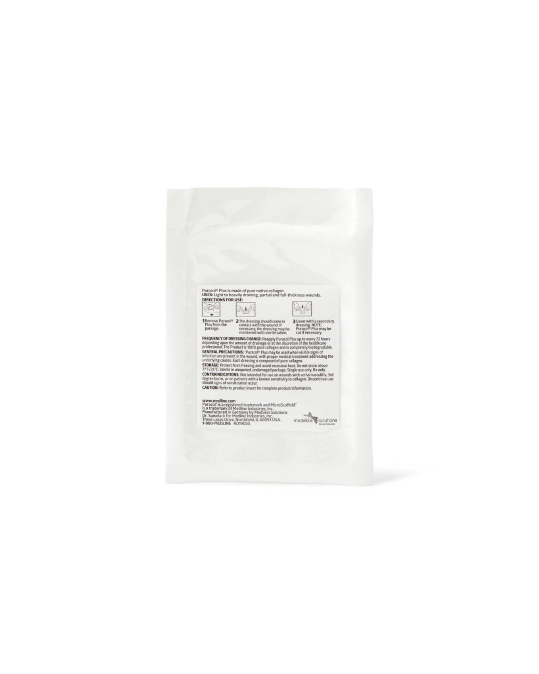 Puracol Plus Collagen Wound Dressing - 2" x 2.25"