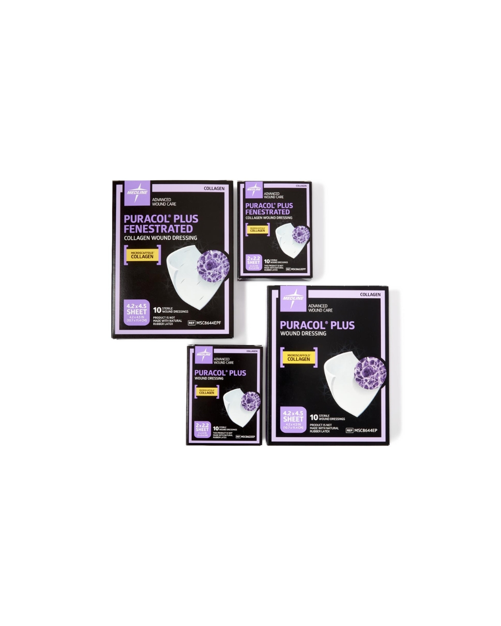 Puracol Plus Collagen Wound Dressing - 2" x 2.25"