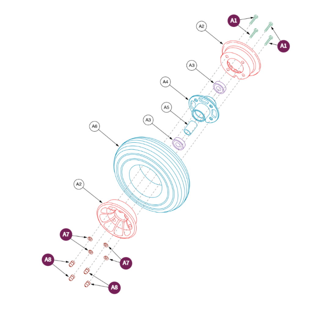 Pride Mobility WASLOCK1002