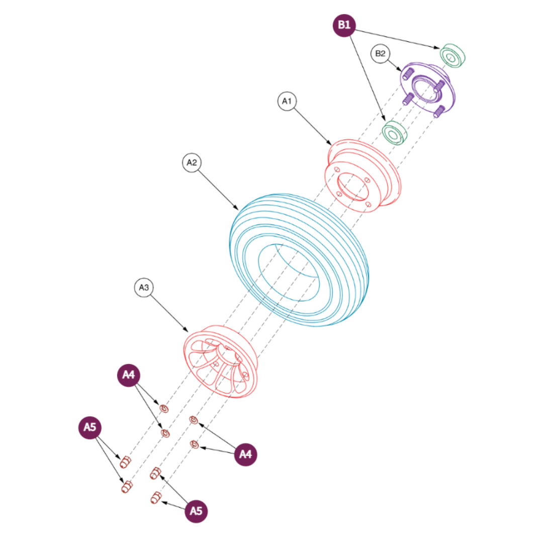 Pride Mobility WASLOCK1002