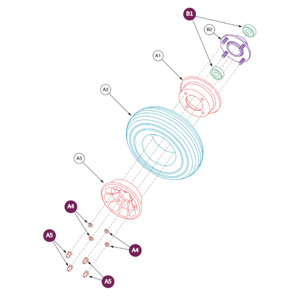 Pride Mobility WASLOCK1002