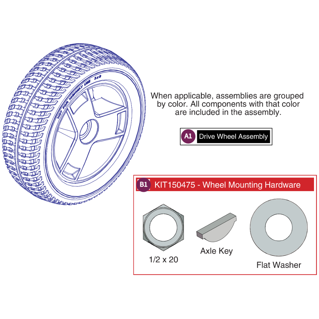 Pride Mobility KIT2004771