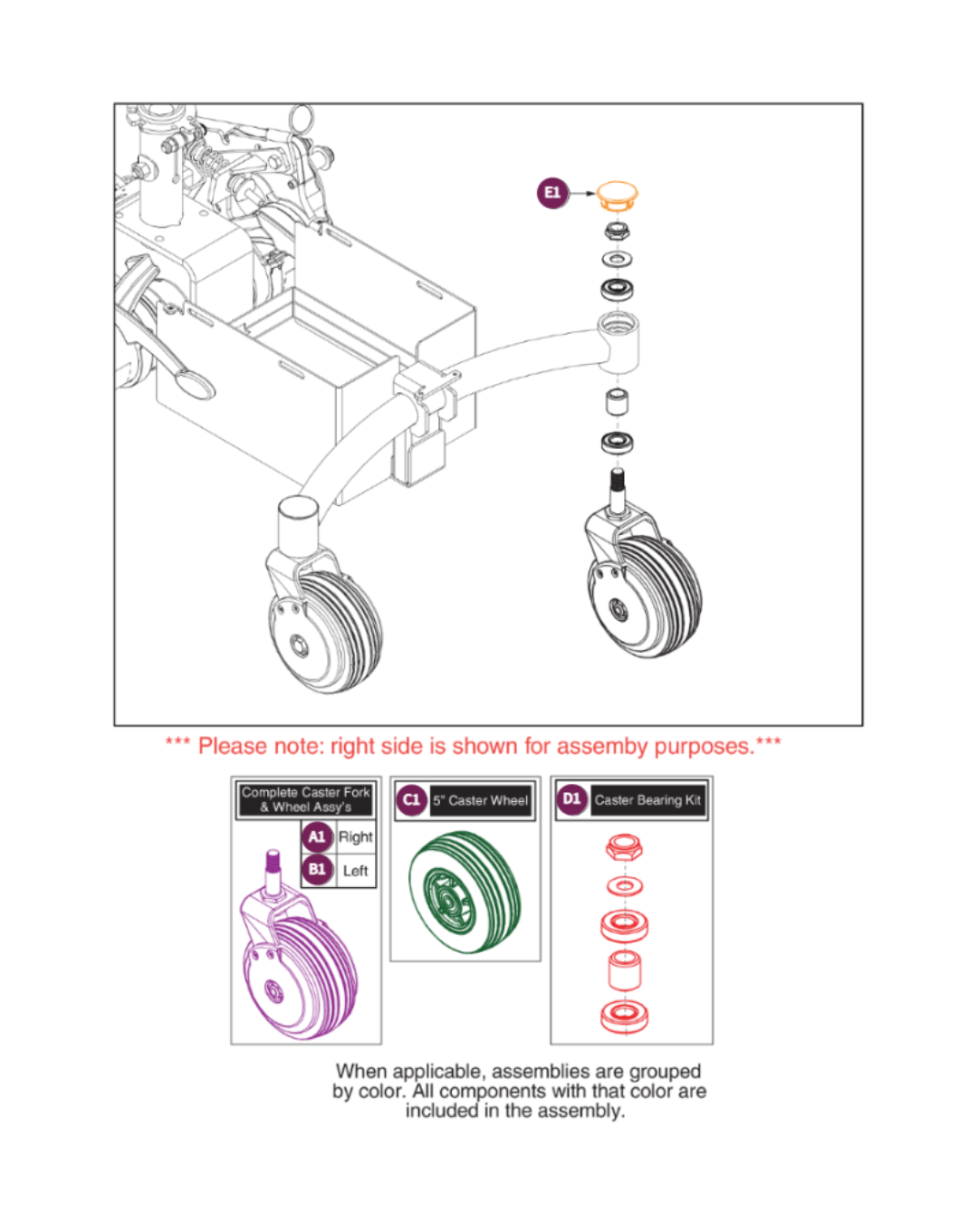 Pride Mobility HDWASMB1092