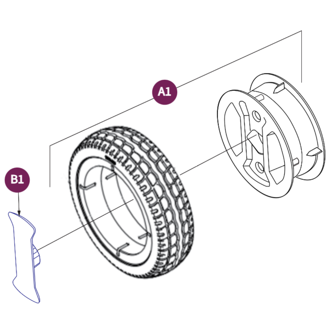 Pride Mobility WHL2402051